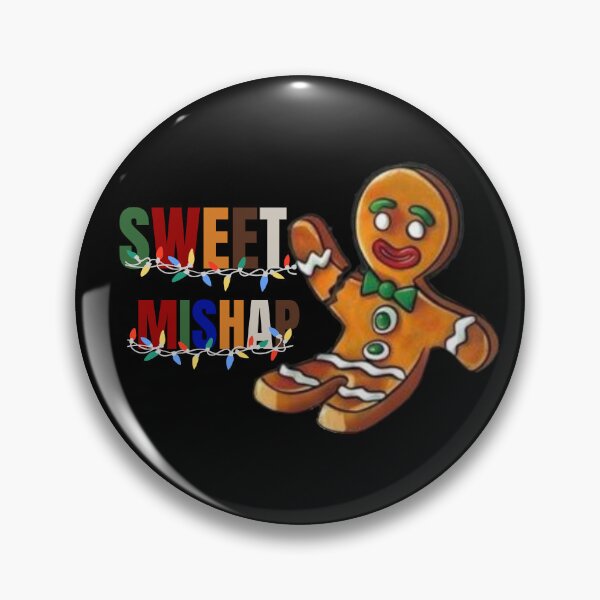 Item preview, Sweet Mishap, the Gingerbread man never gives up designed and sold by aggiesArt.