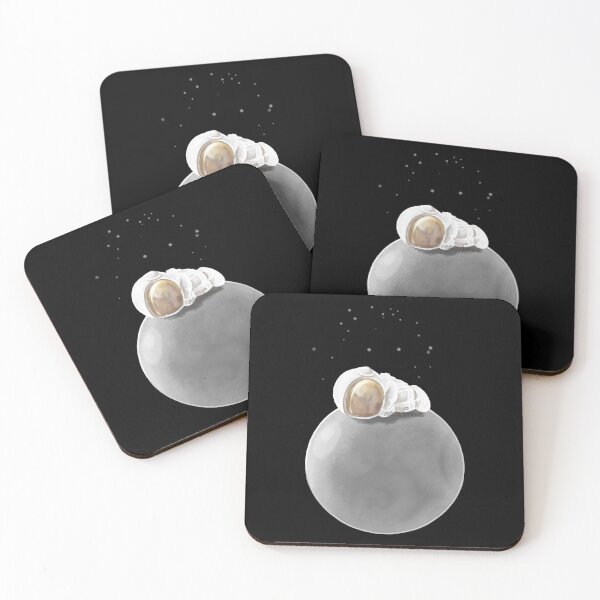 Item preview, Little Weird Astronaut, Painting designed and sold by AK-Hevonen.