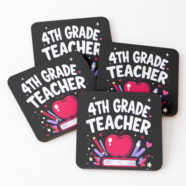 Item preview, 4th Grade Teacher  designed and sold by AlphaTeez.