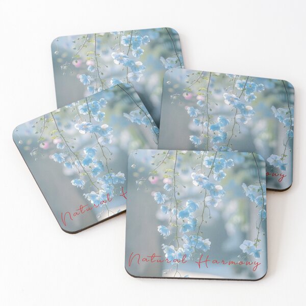 Item preview, Natural Harmony - Serene Blue Floral Art designed and sold by Dipab121.