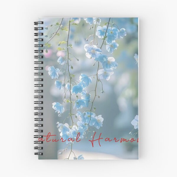 Item preview, Natural Harmony - Serene Blue Floral Art designed and sold by Dipab121.