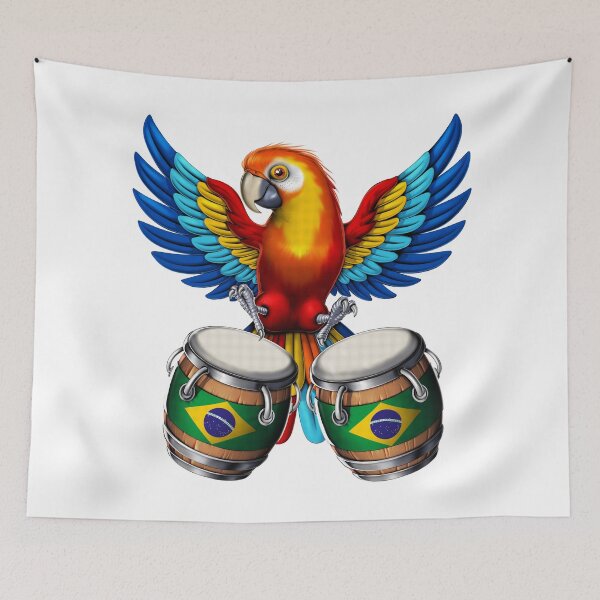 Item preview, Brazilian Parrot designed and sold by underheaven.