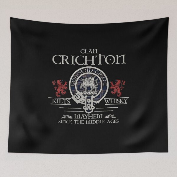 Item preview, Clan Crichton tartan crest family reunion Highland Games designed and sold by Clan1093.