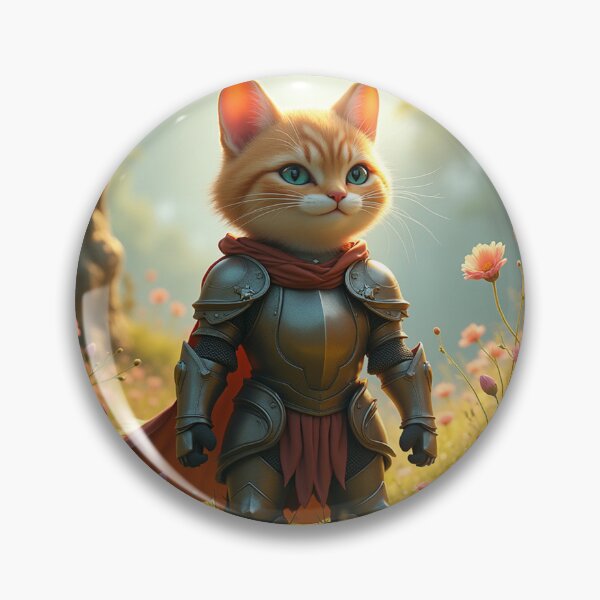 Item preview, Cat Knight in Summer designed and sold by Simplybe1.