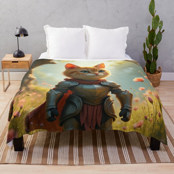 Item preview, Cat Knight in Summer designed and sold by Simplybe1.