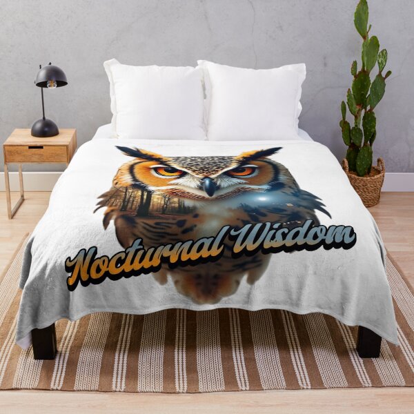 Item preview, Nocturnal wisdom - Wilderness wonders - Whispering wilderness - Natures playground - Mysterious valleys designed and sold by JansenGS.