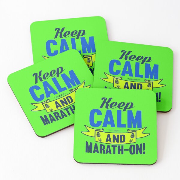 Item preview, Keep Calm and Marath-On! designed and sold by ChemicalXShop.