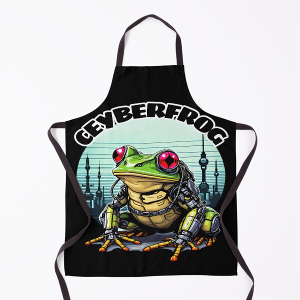 Item preview, Cyberfrog: Futuristic Sci-Fi Frog designed and sold by AlphaTeez.
