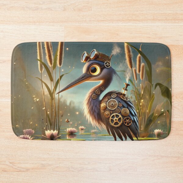Item preview, Steampunk Heron designed and sold by Sillytoe.