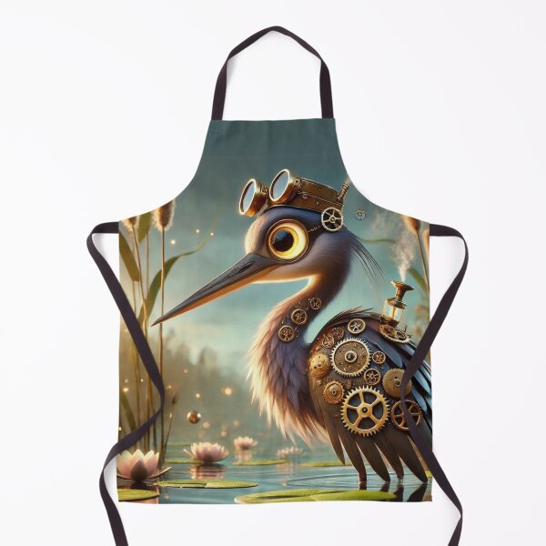 Item preview, Steampunk Heron designed and sold by Sillytoe.