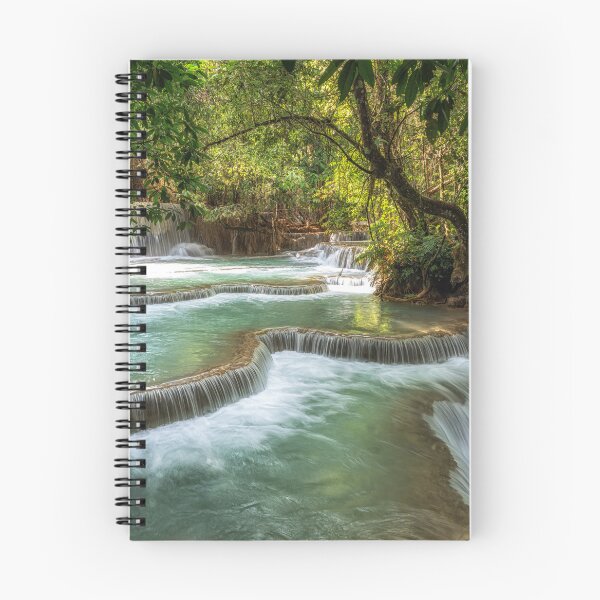 Item preview, Kuang Si Waterfalls Turquoise Water Pools designed and sold by aaronchoi.