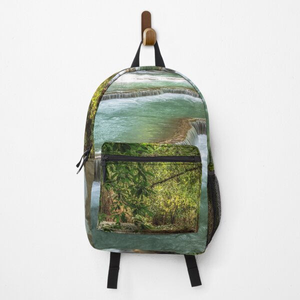 Item preview, Kuang Si Waterfalls Turquoise Water Pools designed and sold by aaronchoi.