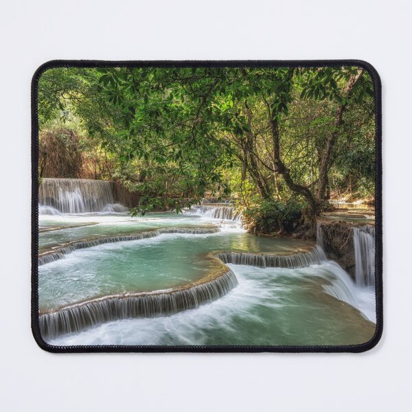 Item preview, Kuang Si Waterfalls Water Pools designed and sold by aaronchoi.