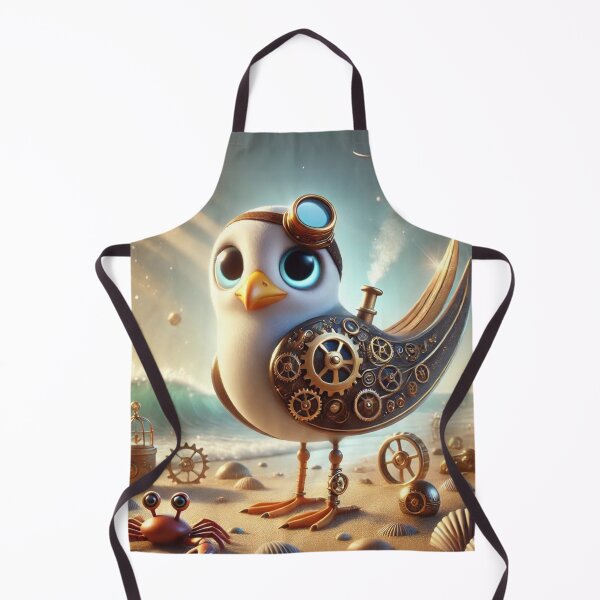 Item preview, Steampunk Herring Gull designed and sold by Sillytoe.