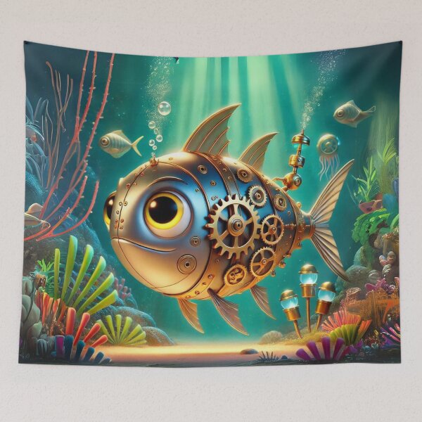 Item preview, Steampunk Herring designed and sold by Sillytoe.