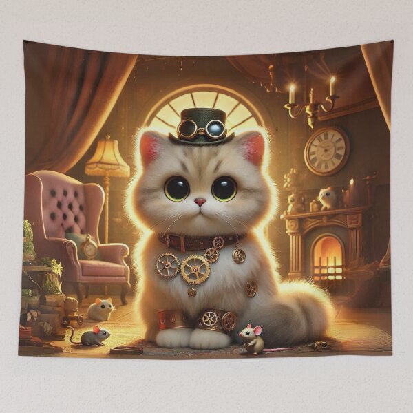 Item preview, Steampunk Himalayan designed and sold by Sillytoe.