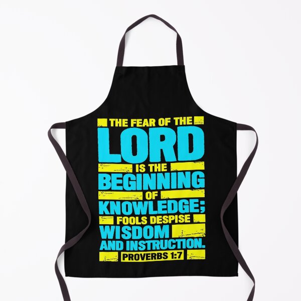 Item preview, Proverbs 1:7 The Fear of the LORD is the Beginning of Knowledge designed and sold by plushism.