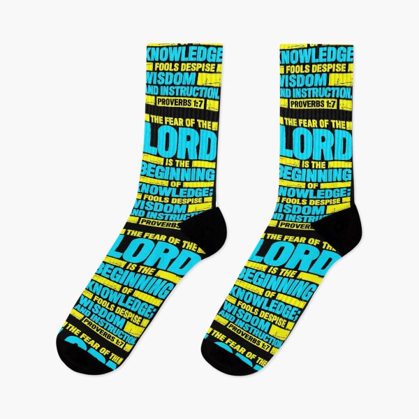 Item preview, Proverbs 1:7 The Fear of the LORD is the Beginning of Knowledge designed and sold by plushism.