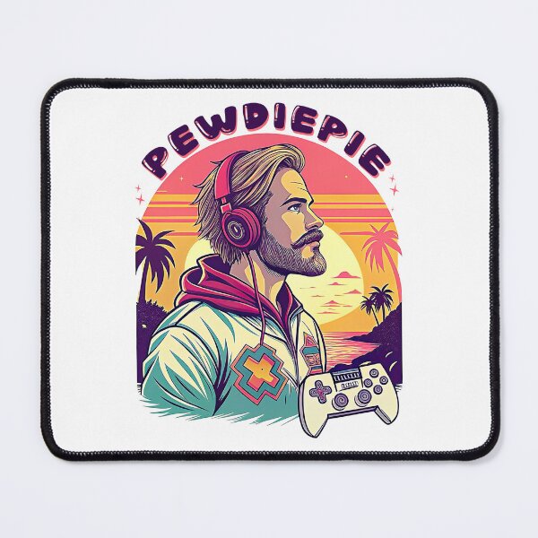 Item preview, Pewdiepie Retro Pop Art designed and sold by graphic-genie.
