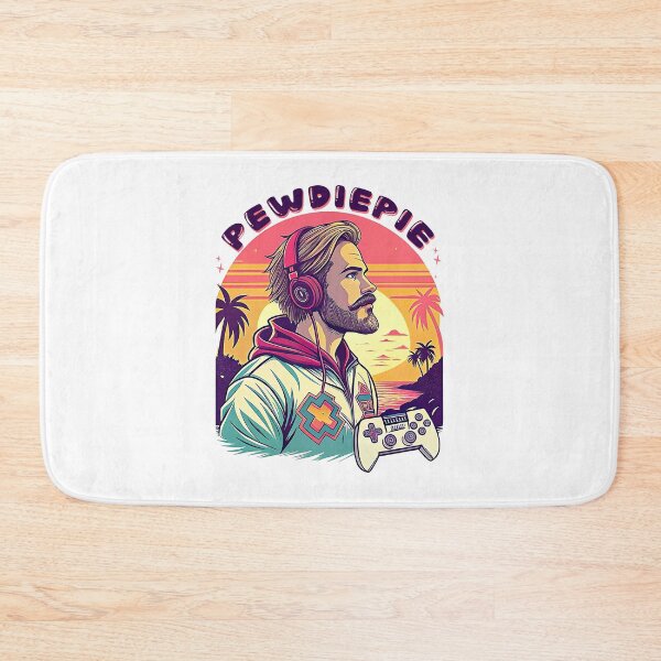 Item preview, Pewdiepie Retro Pop Art designed and sold by graphic-genie.