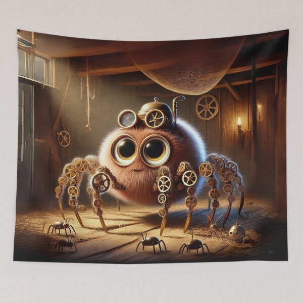 Item preview, Steampunk Hobo Spider designed and sold by Sillytoe.