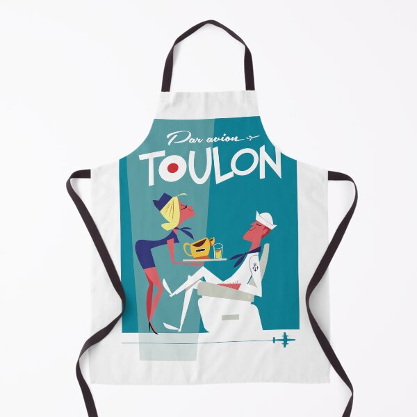 Item preview, Par Avion...Toulon poster designed and sold by GAGodel.