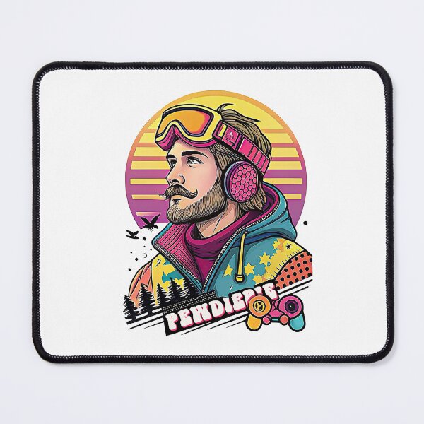 Item preview, Pewdiepie Retro Pop Art designed and sold by graphic-genie.