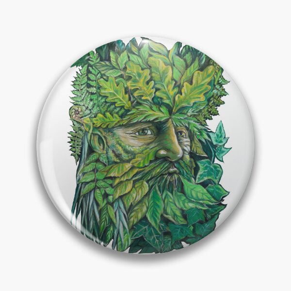 Item preview,  The Green Man pastel drawing designed and sold by TraceyEvansArt.
