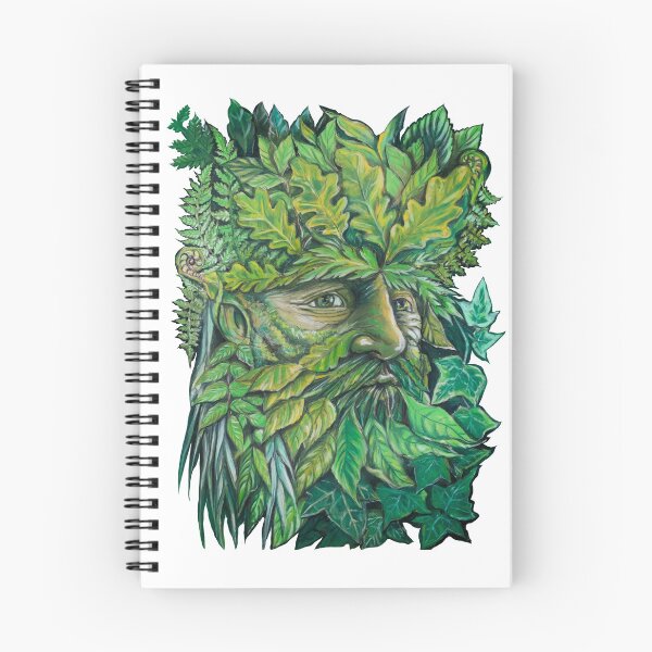 Item preview,  The Green Man pastel drawing designed and sold by TraceyEvansArt.