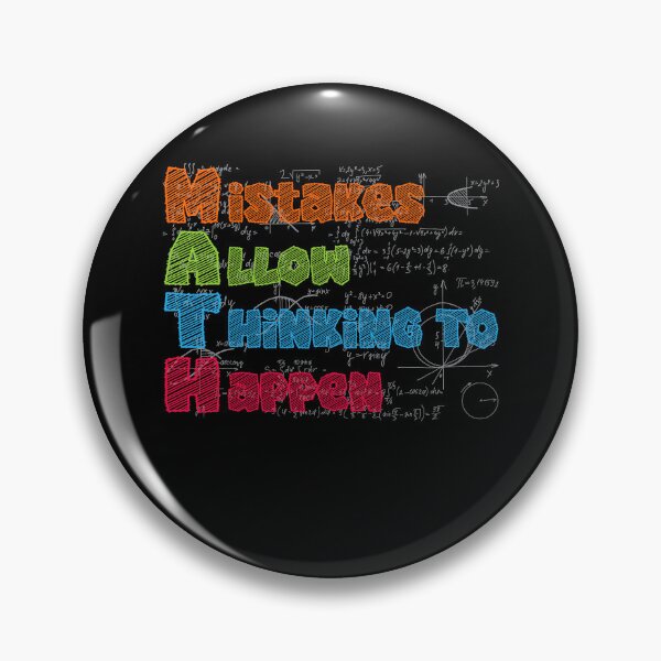 Item preview, Funny MATH Mistakes Allow Thinking To Happen School Math Teacher designed and sold by 07Art.