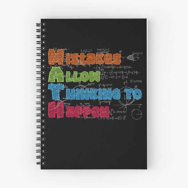 Item preview, Funny MATH Mistakes Allow Thinking To Happen School Math Teacher designed and sold by 07Art.