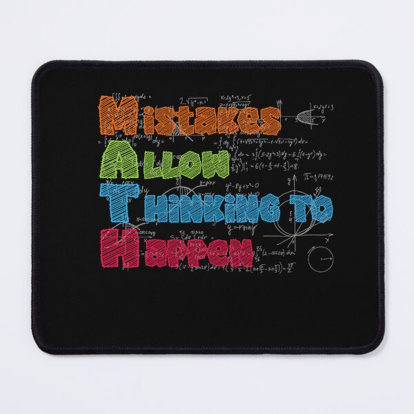 Item preview, Funny MATH Mistakes Allow Thinking To Happen School Math Teacher designed and sold by 07Art.