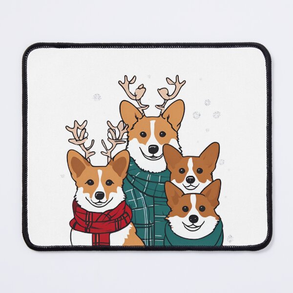 Item preview, Festive Pembroke Welsh Corgi – Christmas Pattern designed and sold by GoodyPaws.