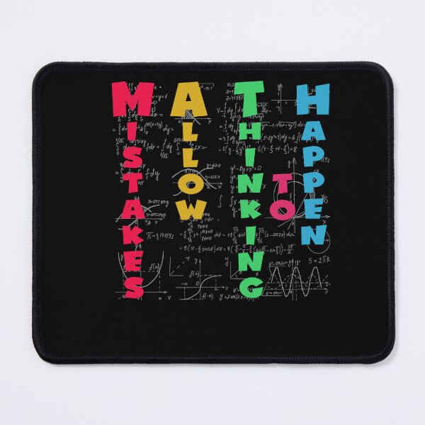 Item preview, Funny MATH Mistakes Allow Thinking To Happen School Math Teacher designed and sold by 07Art.