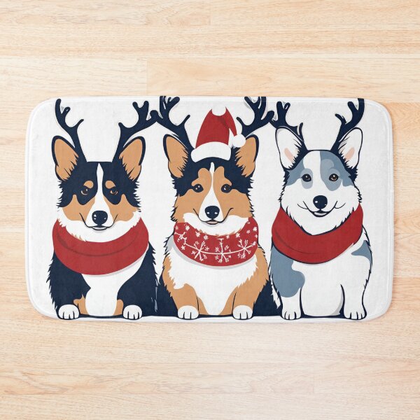 Artikelvorschau, Festlicher Cardigan Welsh Corgi – Weihnachtsmuster entworfen und verkauft von GoodyPaws.