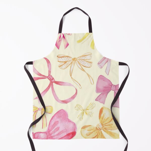 Item preview, Yellow Pink Bow Coquette Abstract Print Cute Soft  designed and sold by DALdesignstore.