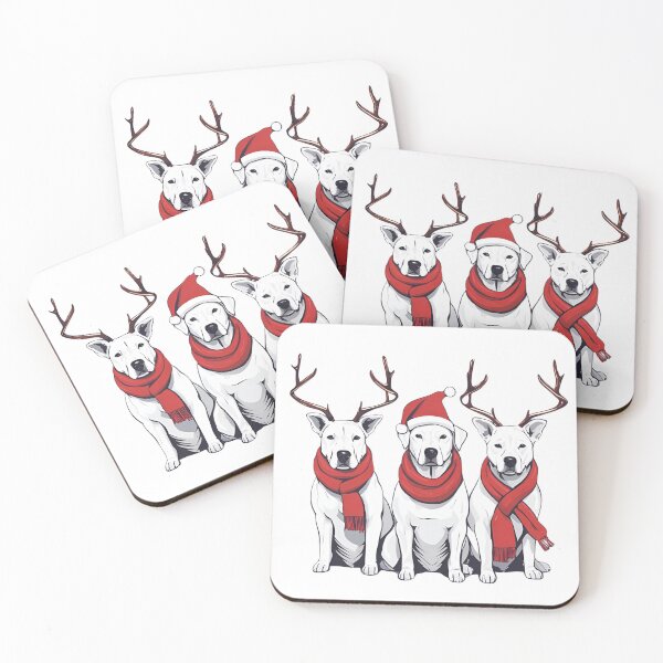 Item preview, Festive Dogo Argentino – Christmas Pattern designed and sold by GoodyPaws.