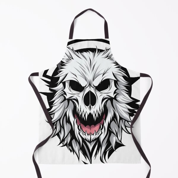Item preview, Spooky Wolf Skull Illustration designed and sold by NordicBadger.