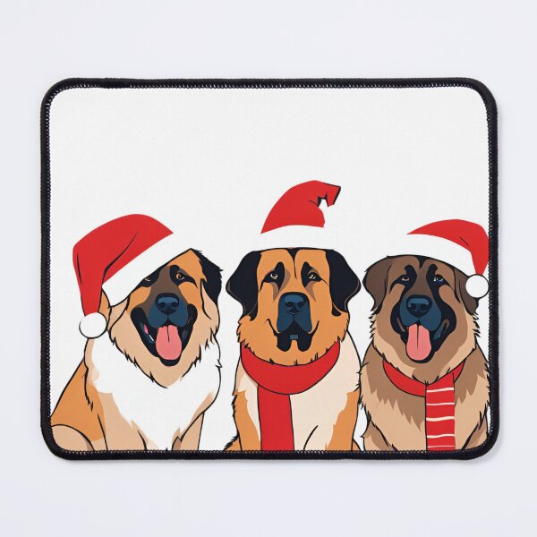 Item preview, Festive Leonberger – Christmas Pattern designed and sold by GoodyPaws.