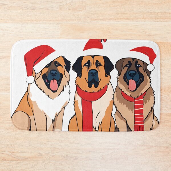 Item preview, Festive Leonberger – Christmas Pattern designed and sold by GoodyPaws.