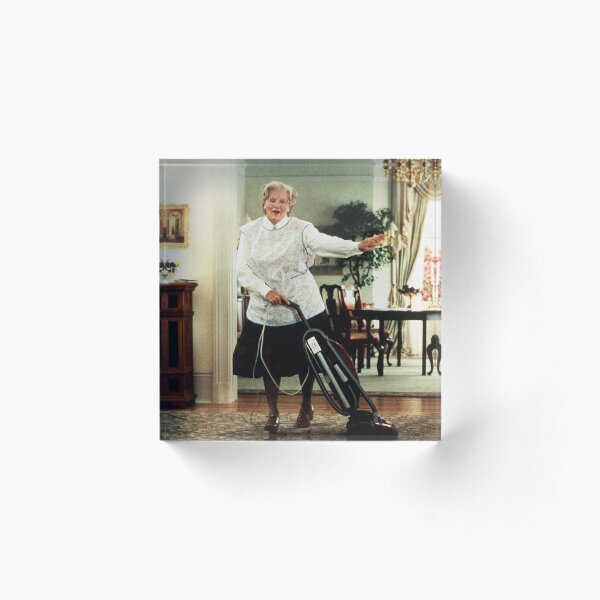 Mrs Doubtfire Acrylic Block