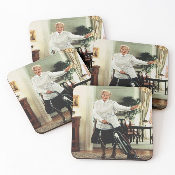 Mrs Doubtfire Coasters (Set of 4)