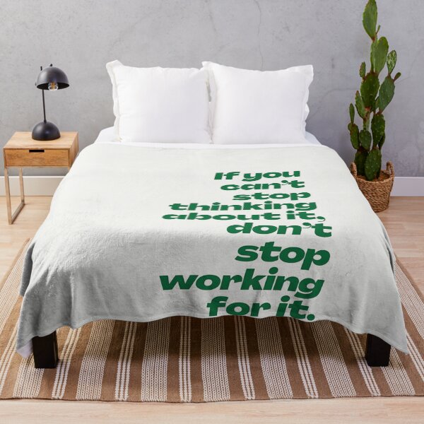 Item preview, if you cant stop thinking about it Quote Affirmation designed and sold by DALdesignstore.