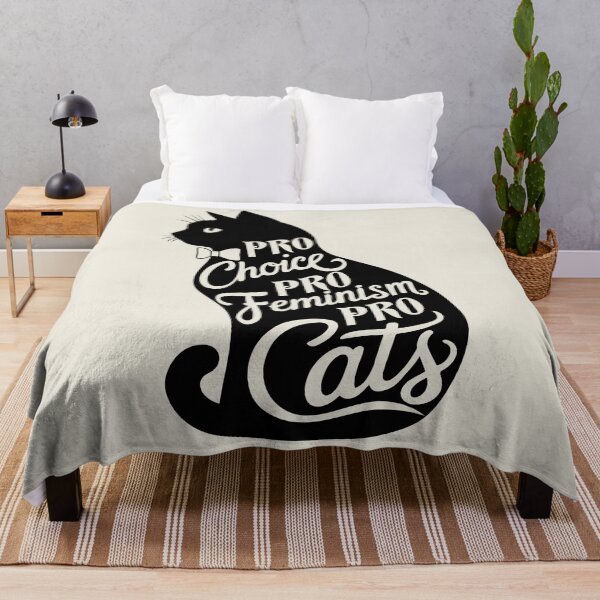 Item preview, Pro Choice Pro Feminism Pro Cats designed and sold by cafelab.