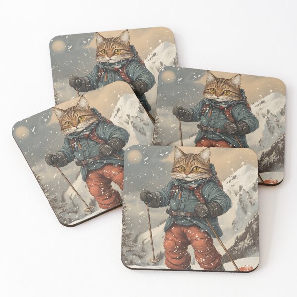Item preview, Cat Ski - Mountain Scenery | Winter sport designed and sold by Jusstine-Pansy.