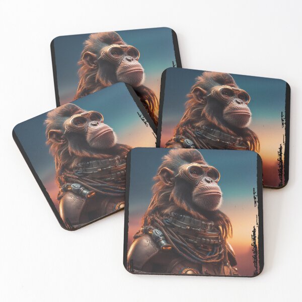 Item preview, Rasta | Tribal Ape | Cyberpunk Monkey Collection designed and sold by monkeybusiness.pt.