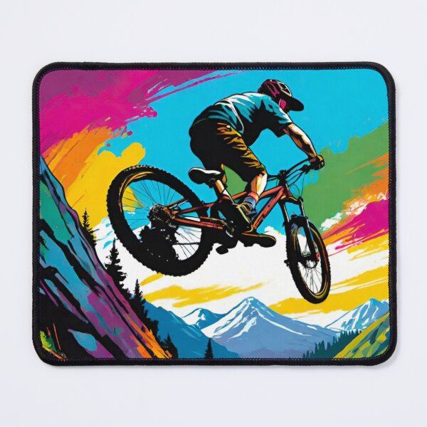 Item preview, Trail Blazer: MTB Racer Going Full Send designed and sold by GrizzlyCollective.