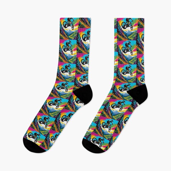 Item preview, Trail Blazer: MTB Racer Going Full Send designed and sold by GrizzlyCollective.