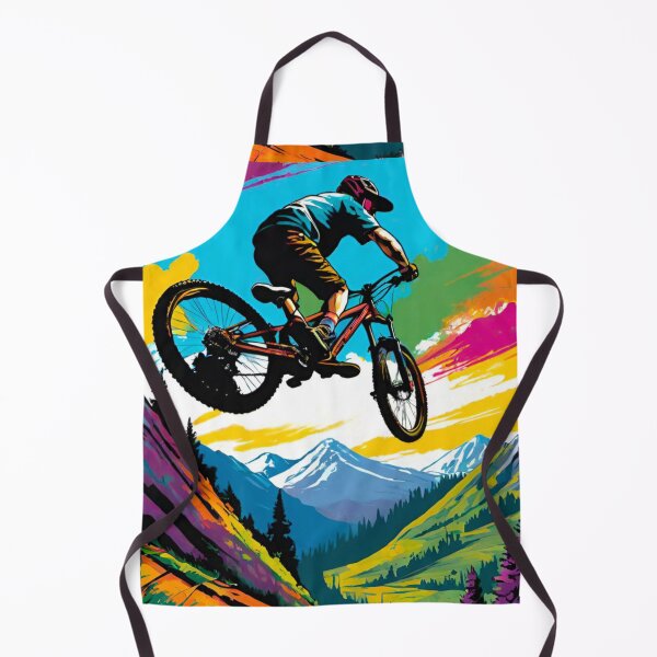 Item preview, Trail Blazer: MTB Racer Going Full Send designed and sold by GrizzlyCollective.