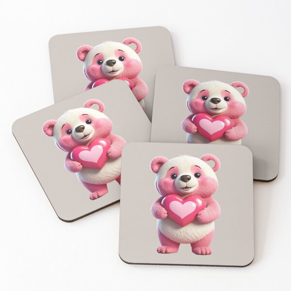 Item preview, Heartwarming Pink Bear designed and sold by Creative.Shop.